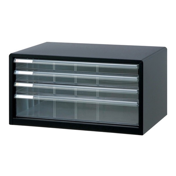 A3L-44 アバンテV2レターケース A3 浅3深1段 クロ