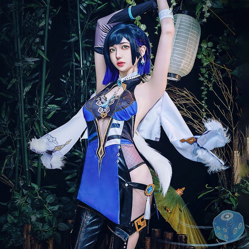 原神 げんしん Genshin 夜蘭 イェラン コスプレ衣装 コスチューム 変装 仮装