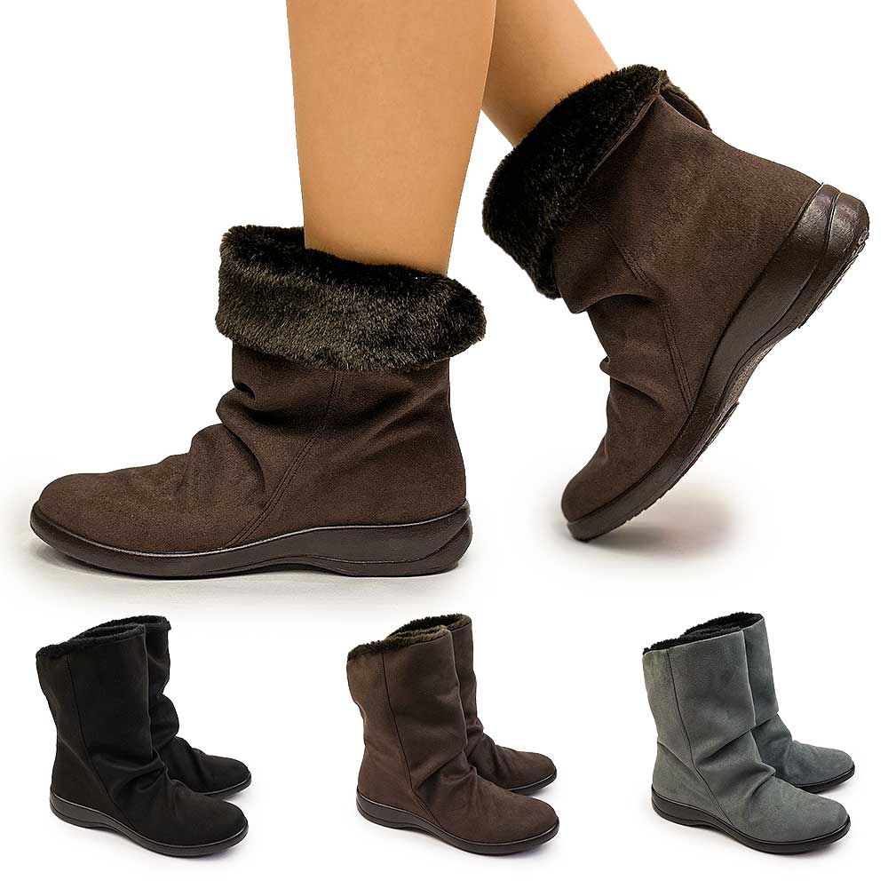 防水 ブーツ TDY3998 ゴアテックス 3E 幅広 日本製 中ボア レディース 2WAY ショートブーツ 防寒 防滑 アサヒシューズ