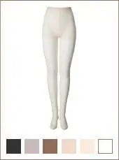 エロかわ歌姫愛用！ボンボラン段階圧縮ストッキング オフホワイトsmtb-s