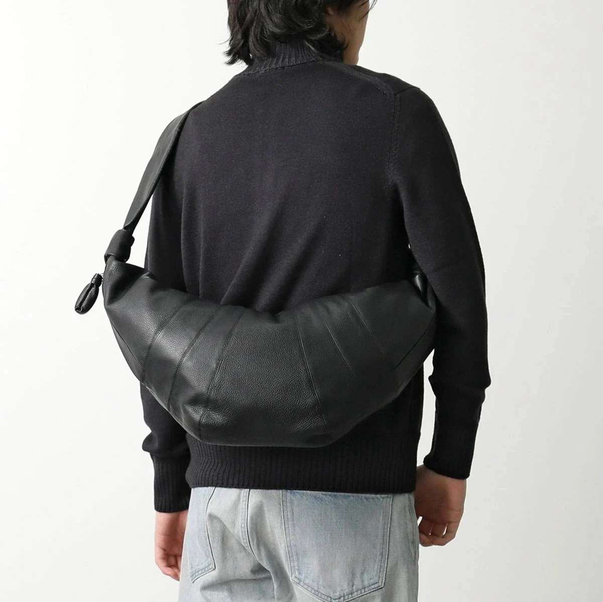 Lemaire ルメール ショルダーバッグ LARGE CROISSANT BAG ラージ クロワッサンバッグ BG0000 LL0018 メンズ ポーチ付き 【mega】