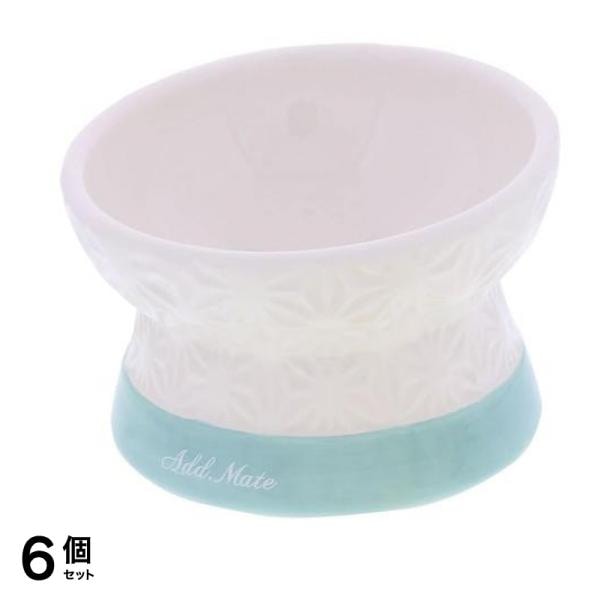 アドメイト 犬用 フードが食べやすい脚付き陶器食器 Sサイズ 150mL 6個セット