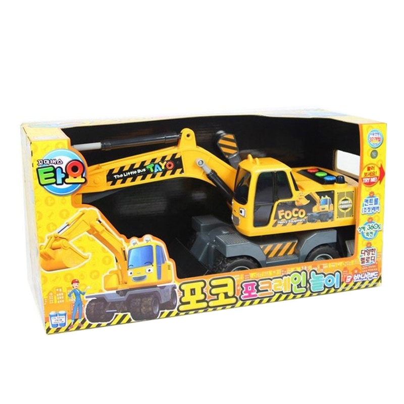 タヨタイヨー ポコ フォークレーン おもちゃ キャラクター 玩具 プレゼント 4歳以上 韓国 アニメ 正規ライセンス