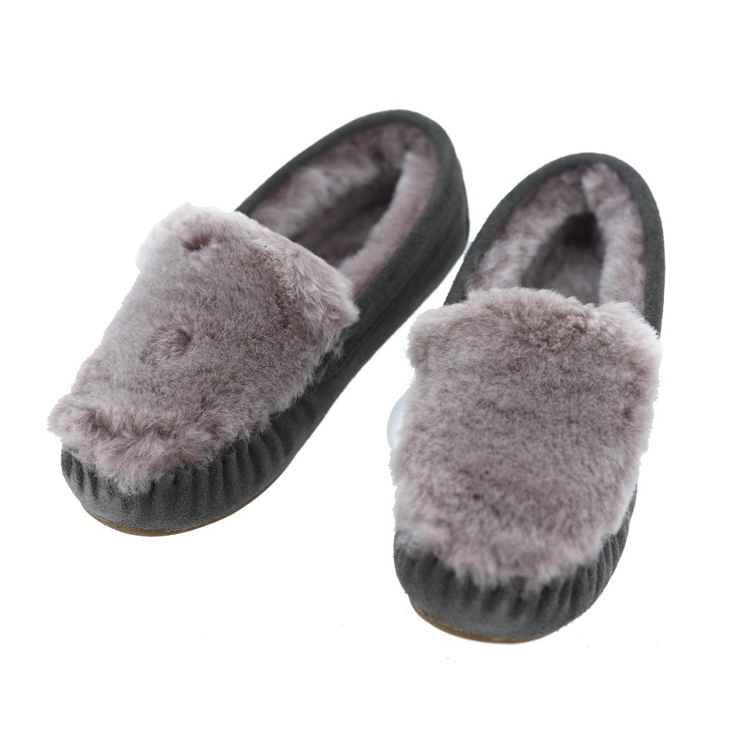 EMU Austraria モカシン CAIRNS REVERSE BT レディース 秋冬 ムートンシューズ ブランド 正規品 ボア ぺたんこ かわいい おしゃれ 牛革 スエード シープスキン 羊毛