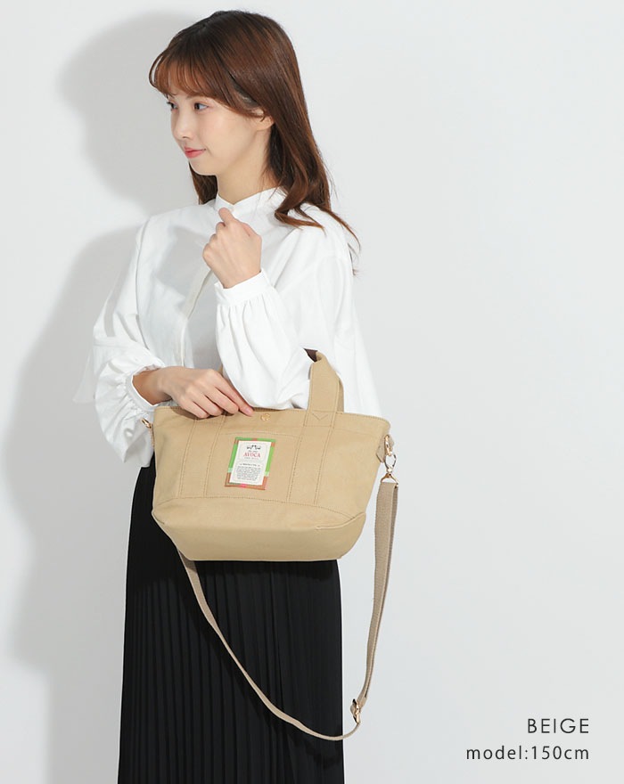 2WAYトートバッグ AVOCA トート レディースバッグ かわいい ブランド おしゃれ 人気 チェック ロゴ ショルダーベルト 斜めがけ 肩掛け ミニ