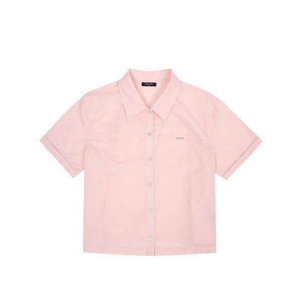 [] 女性) コットン切り替えクロップ半袖シャツ (B252SH603P) (P003793323)