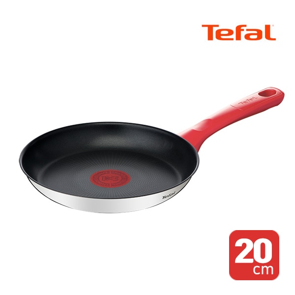 T-fal エディション レッド インダクション フライパン 20cm
