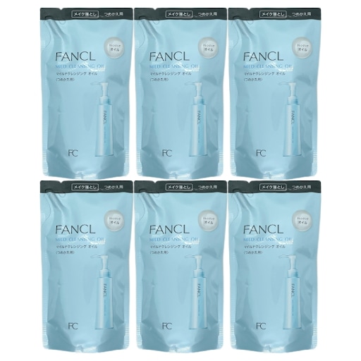 マイルドクレンジングオイル つめかえ用 115ml 6袋セット 詰め替え