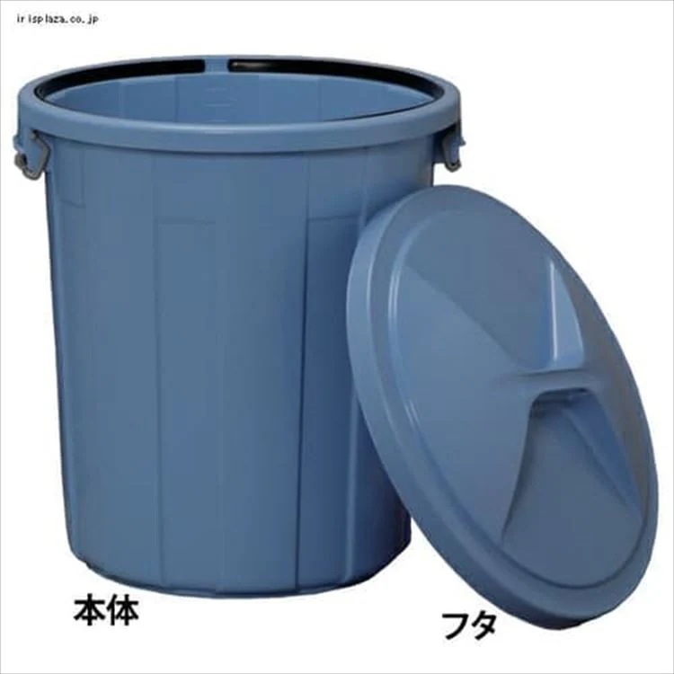 【公式】 丸型ペール（120L） PM-120 ブルー (ポリバケツ/) (代引不可) (大型宅配便)【代引不可】【同梱不可】【日時指定不可】 メガ割