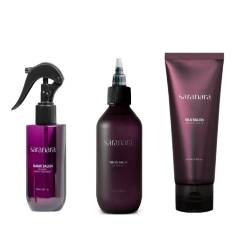 【正規品】[3点セット] シルクサロン ミラクルバーム100ml+マジックサロン ノーウォッシュ インリッチトリートメント150ml+ウォーターサロン シルクトリートメント200ml