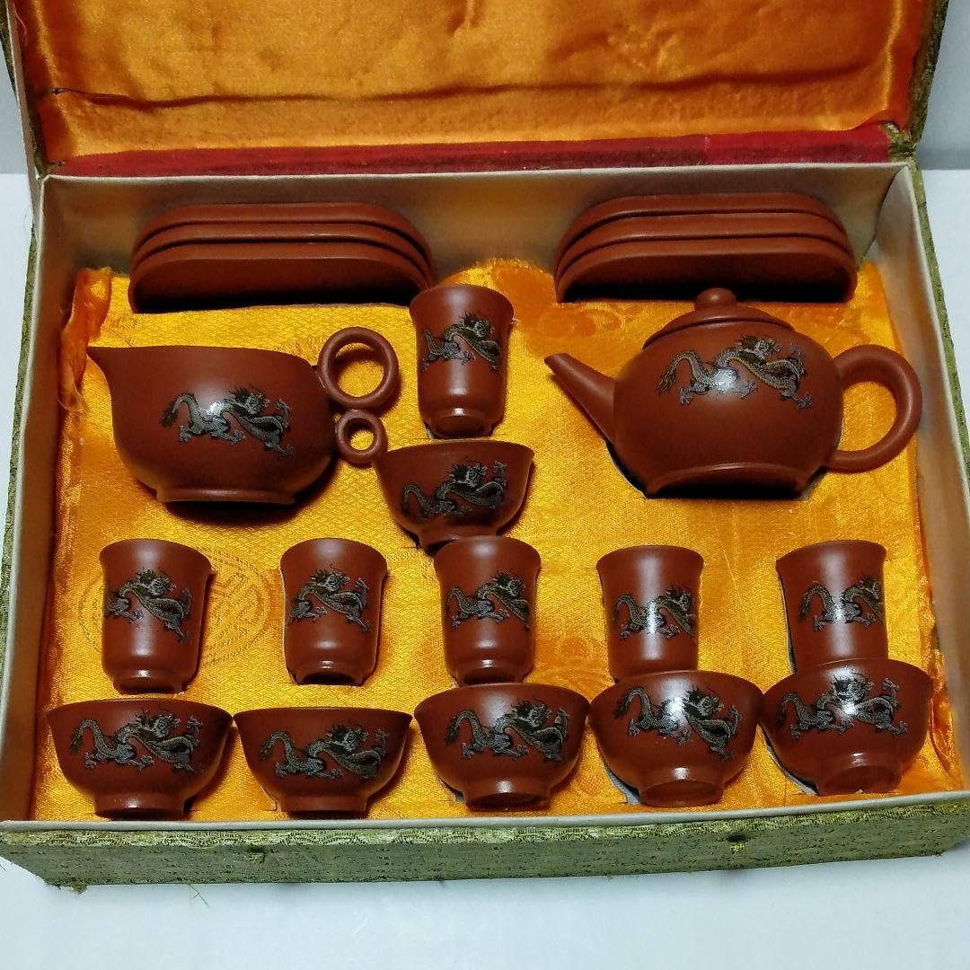 中国茶器セット ６客揃い 龍