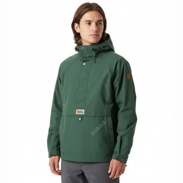 リオーダー 男性 バルダック アノラック ディープ パティナ (87008679) (VARDAG ANORAK M)