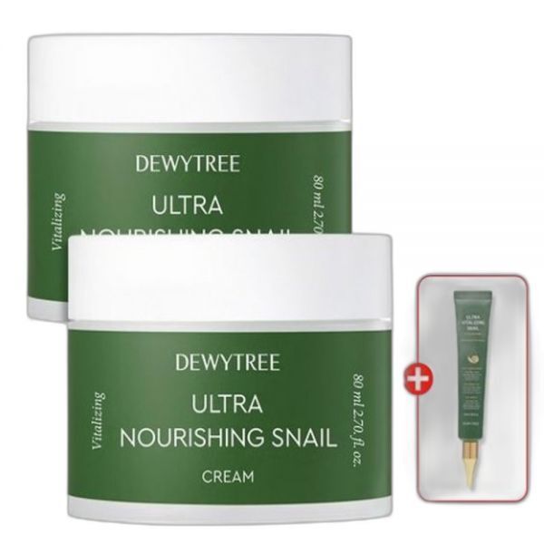 デュイトリー ウルトラ バイタライジング スネイル クリーム 80ml 2個 (+アイクリーム 40ml) 7,409円