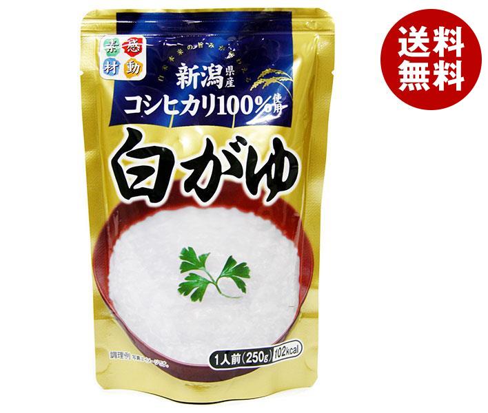 ヒカリ食品 こしひかり100％ 白がゆ 250gパウチ＊24個入＊(2ケース) 6,234円
