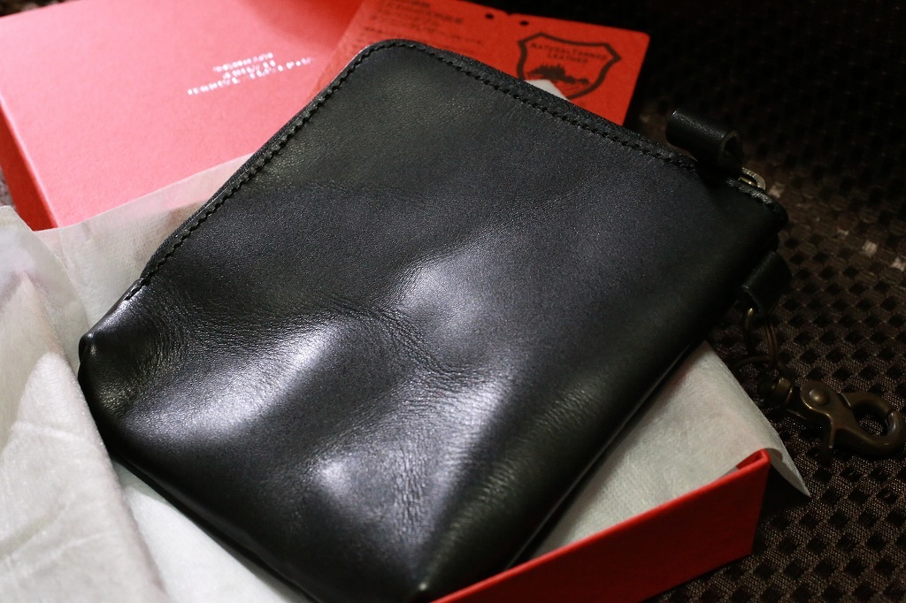 【本革製】栃木レザー Lサイズ　ブラック おしゃれ ポーチ 煙草ポーチ アイコスケース gloケース 人気ブランド グローケース イルマワンケース タバコケース アウトドア イルマケース