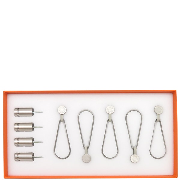 エルメス HERMES ハンギングセット セリエ GP マグネット 新品 未使用 カレ壁掛け用マグネット クルー ド セル H019012S 00 【箱】【中古】