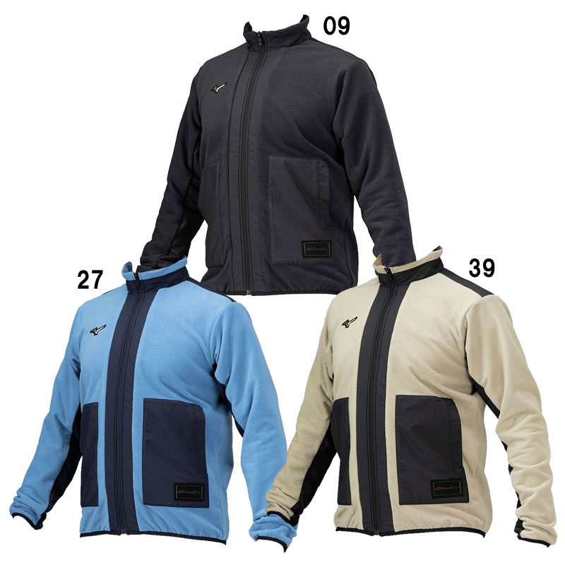 ミズノプロ プルーフフリースジャケット (ユニセックス) 野球 ウェア フリース ジャケット 24AW (12JEBK72)