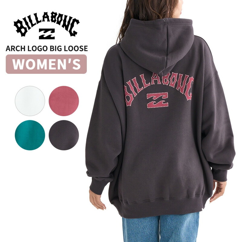 ビラボン レディース プリント スウェット パーカー BILLABONG レディース プルオーバーパーカー BF014016 長袖トップス 秋 冬