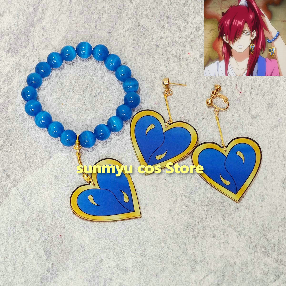 マギ 練 紅明 イヤリング ブレスレット コスプレ道具 アクセサリー