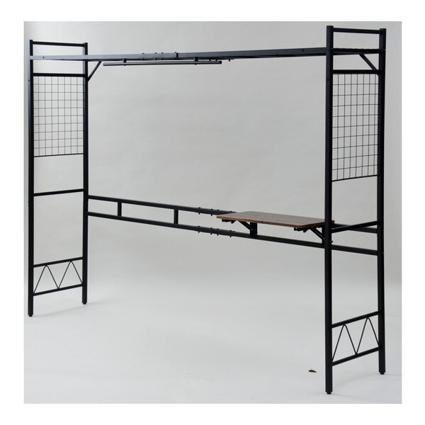 BSR-2318T テーブル付きベッドサイドラック メーカー直送