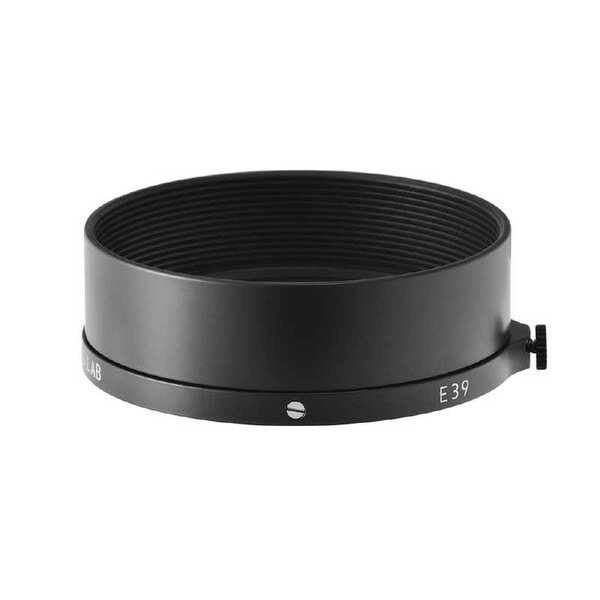LIGHT LENS LAB L-E39-A (B) ブラックペイント 小型レンズフード