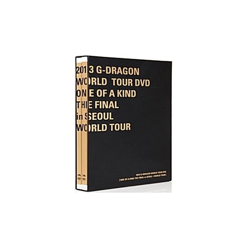 [DVD] G-Dragon - One Of A Kind The FInal In Seoul + World Tour: 2013 G-Dragon World Tour DVD