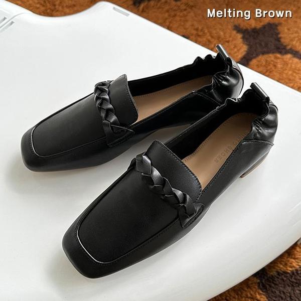レディースローファー 秋の靴 牛革ローファー MT03