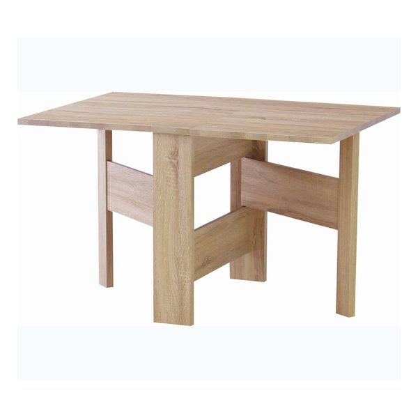 フォールディングダイニングテーブル ナチュラル W120×D80×H72 FIK-103NA