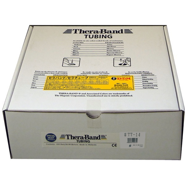 D&M セラバンド THERABAND セラチューブ 30.4m 強度レベル+2 ブルー TT14 13,385円