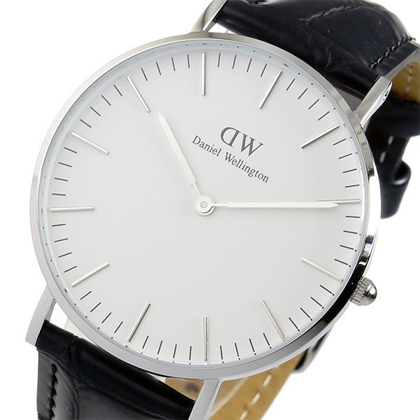 ダニエル ウェリントン クラシック リーディング/シルバー 36mm 腕時計 0613DW