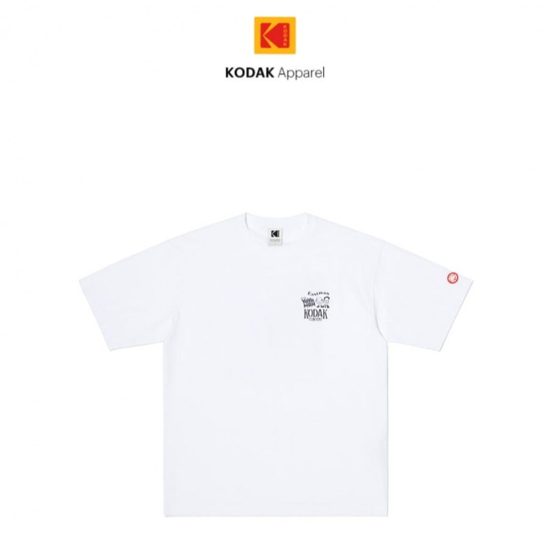 コダックヨーヨーマンソロナショートスリーブ T シャツホワイト