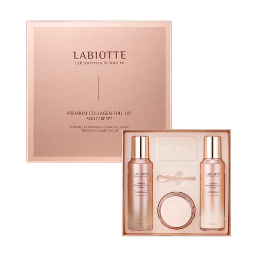 プレミアムコラーゲンプルアップスキンケアセット(150ml+150ml+50ml) :: 美/白 コン