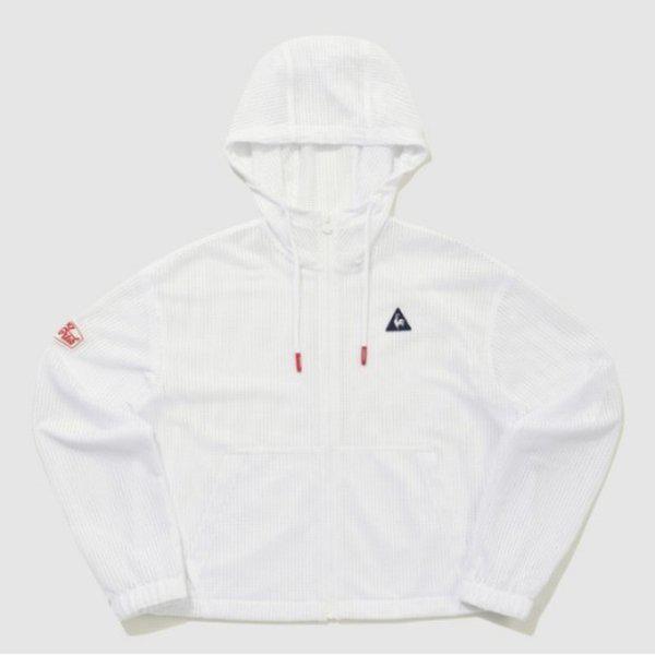 ジャケット TQT QQ222SJK65-OWT 女性ルーズフィット カバーアップ メッシュ ジャケット / OFF-WHITE