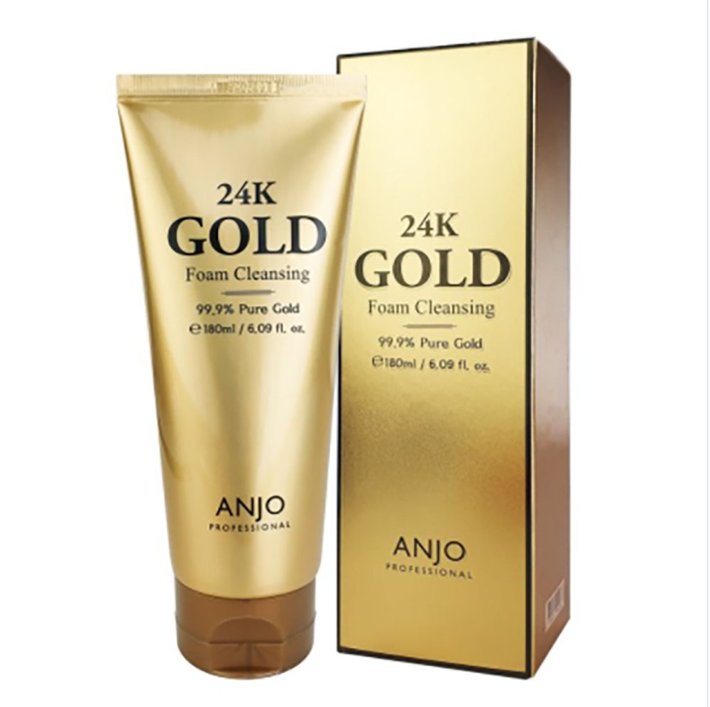 アンジョ24Kゴールドフォームクレンジング180ml 3個