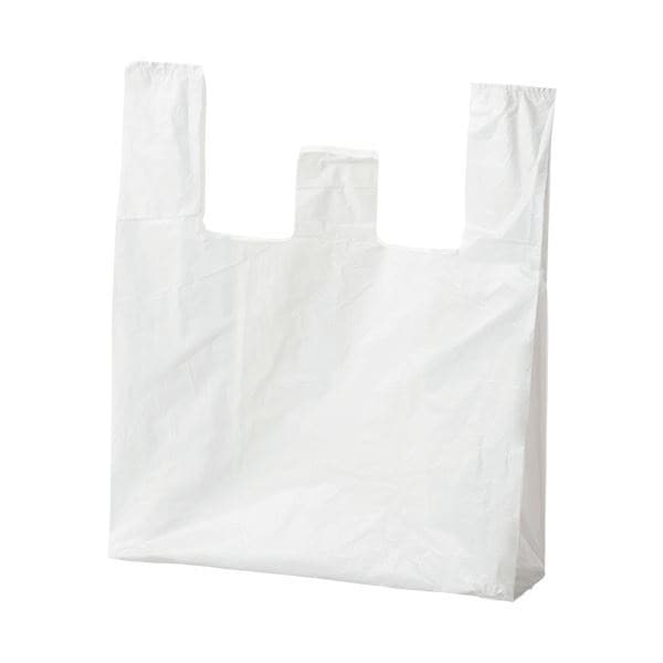 （まとめ） ジャパックス ランチバッグ エコタイプ特大 乳白 RBF30 1パック（100枚） 10セット