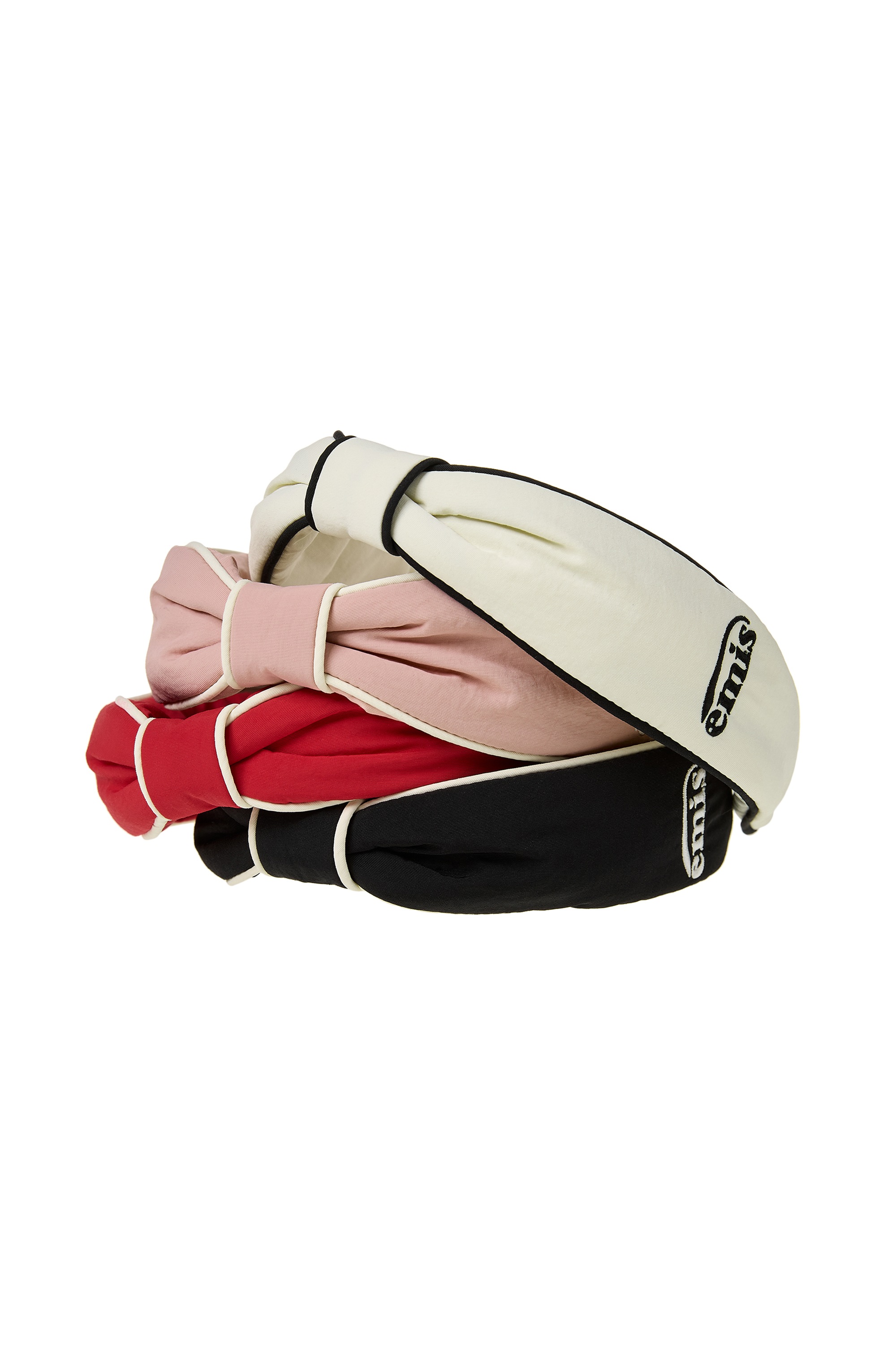 【EMIS】 NYLON PADDED RIBBON HAIRBAND : 4COLORS 5,278円