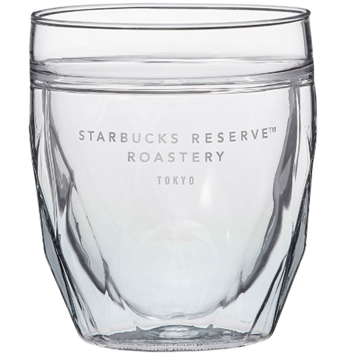 タンブラー コーヒー リザーブ ロースタリー ダブルウォールグラス ファセットブルー237ml コップ カップ 春 スプリング かわいい おしゃれ お返し 誕生日 プレゼント ギフト