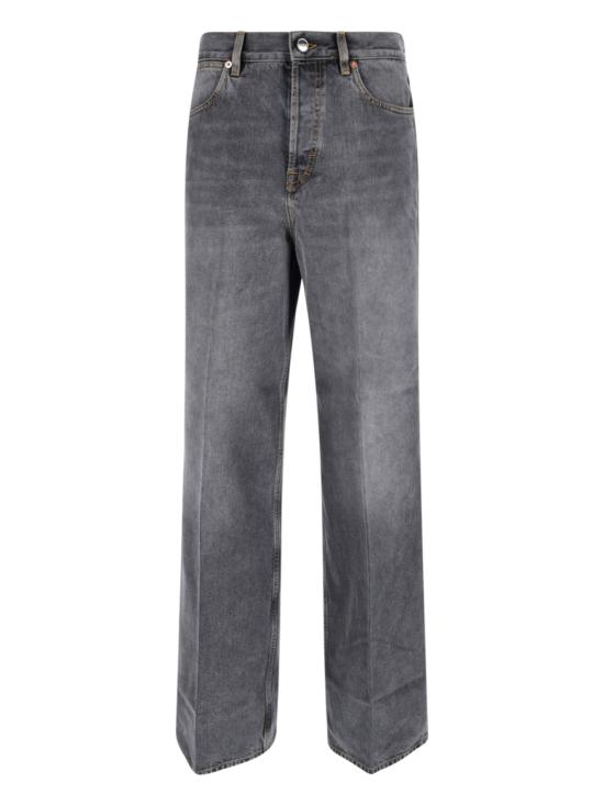 GUCCI Women Denim Pants 812268 XDCPE 1160 Grey