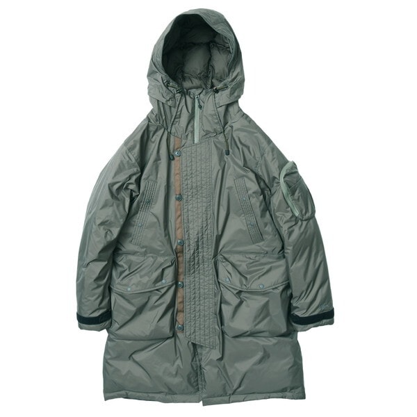 ナンガ オーロラテックス ダウンフィールド ハーフコート AURORA TEX DOWN FIELD HALF COAT M.GRY M ND2441-1C006-A N0001586
