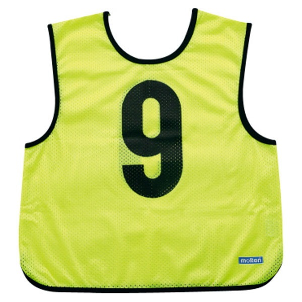 モルテン molten ゲームベストジュニア蛍光レモン 10 枚組み 1 ～ 10 GB0112KL