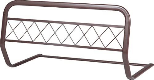 不二貿易 ベッドガード 幅75*奥行42.5*高さ39* ブラウン 布団ずれ防止 15553