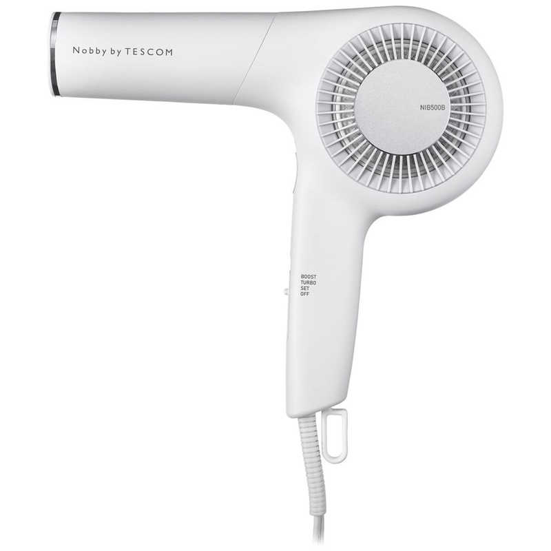 テスコム　プロフェッショナル プロテクトイオン ヘアドライヤー Nobby by TESCOM ホワイトアッシュ　NIB500B-W