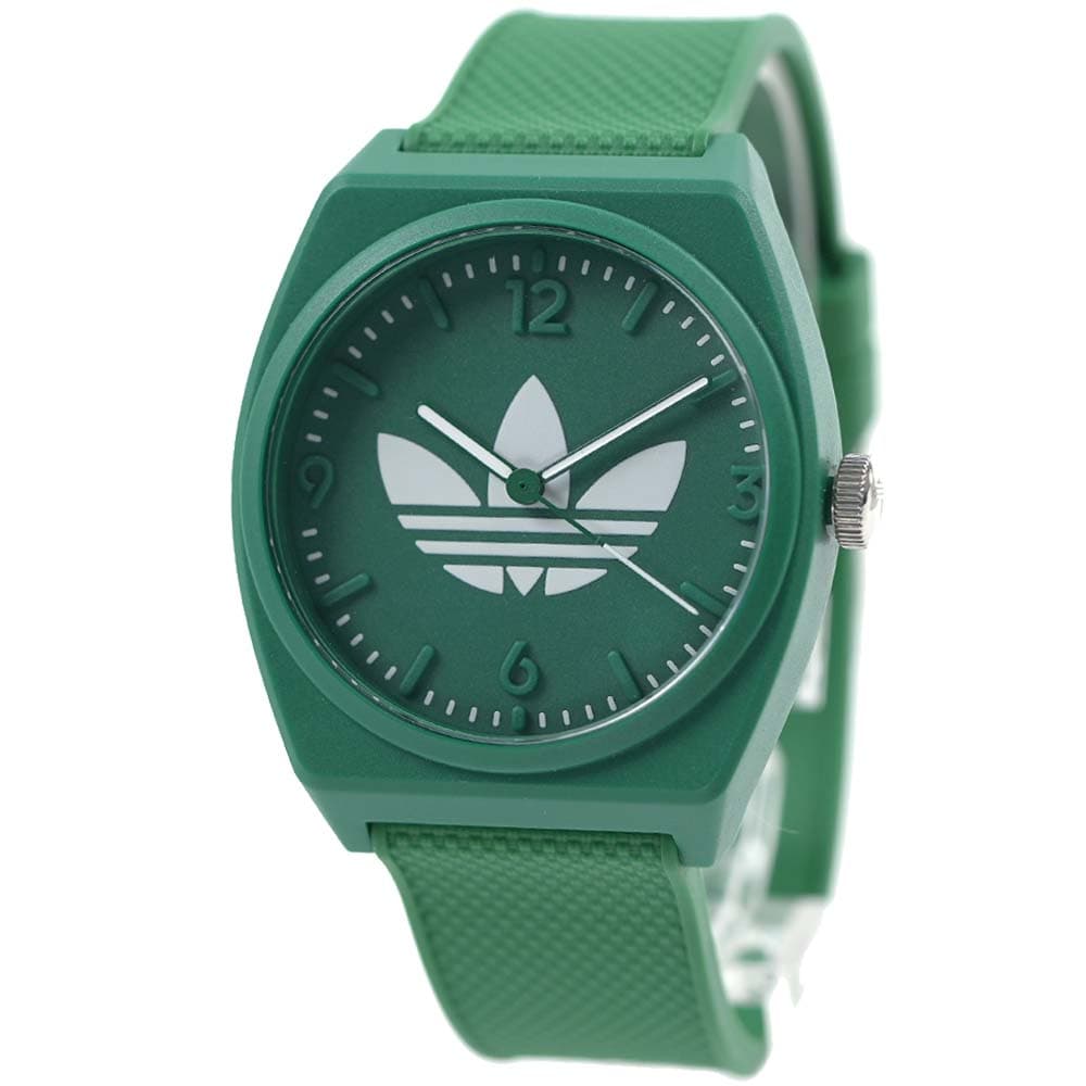 アディダス 腕時計 メンズ レディース ユニセックス グリーン ホワイト 軽量 PROJECT TWO Unisex adidas AOST23050