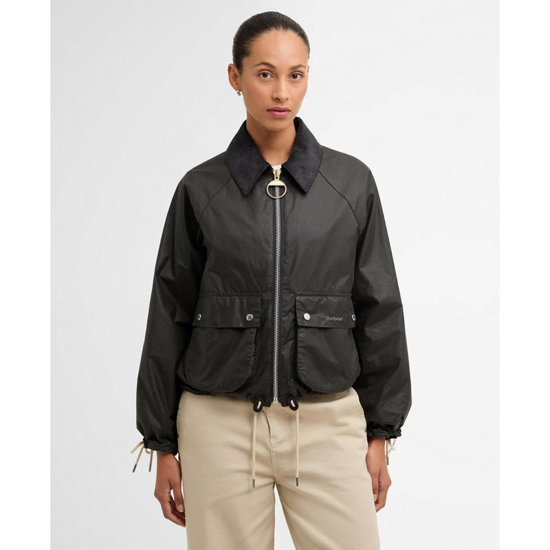 26SS 女性 グレー Marron ワックス ジャケット (URJU6E306G2)