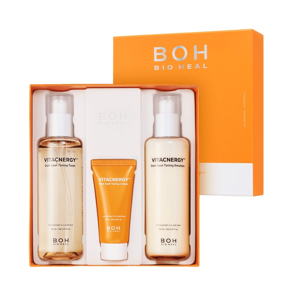 バイオヒル ボビタシナジー しみ 雑貨 ティー トーニング スキンケア 2点セット (トナー150mL+エマルジョン150mL+クリーム30mL)