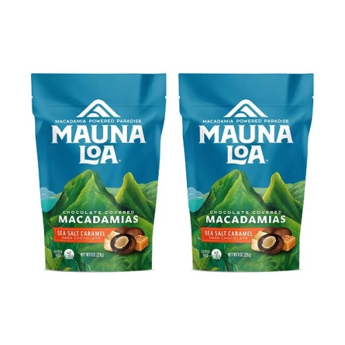 マウナロアマカダミア452g 226g x 2 - シーソルトキャラメルダークチョコ Mauna Loa