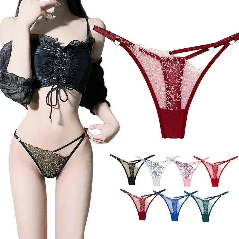 【1つ買うと10個もらえる】メガ割2枚組 Tバックショーツ レディース セクシー ランジェリー 綺麗系 バラ 花柄 サイズ調節 エロカワ 過激 インナー 下着 rt71 通気性 伸縮性 おしゃれ かわ