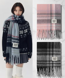 COLORING CHECK チェック マフラー [3カラー]