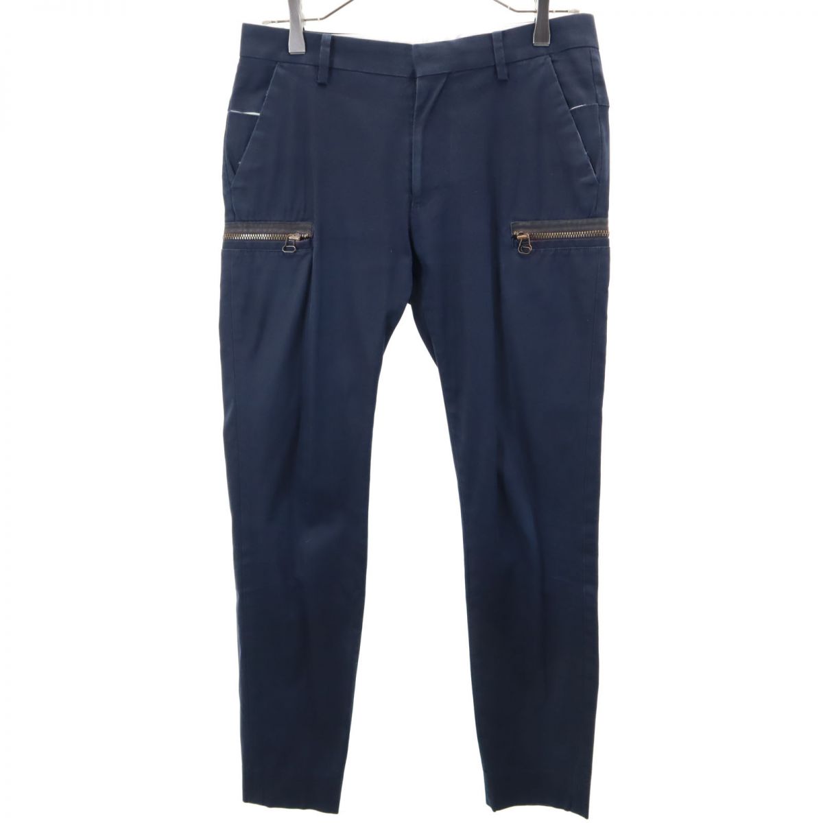日本製 ストレッチパンツ 2 ネイビー メンズ