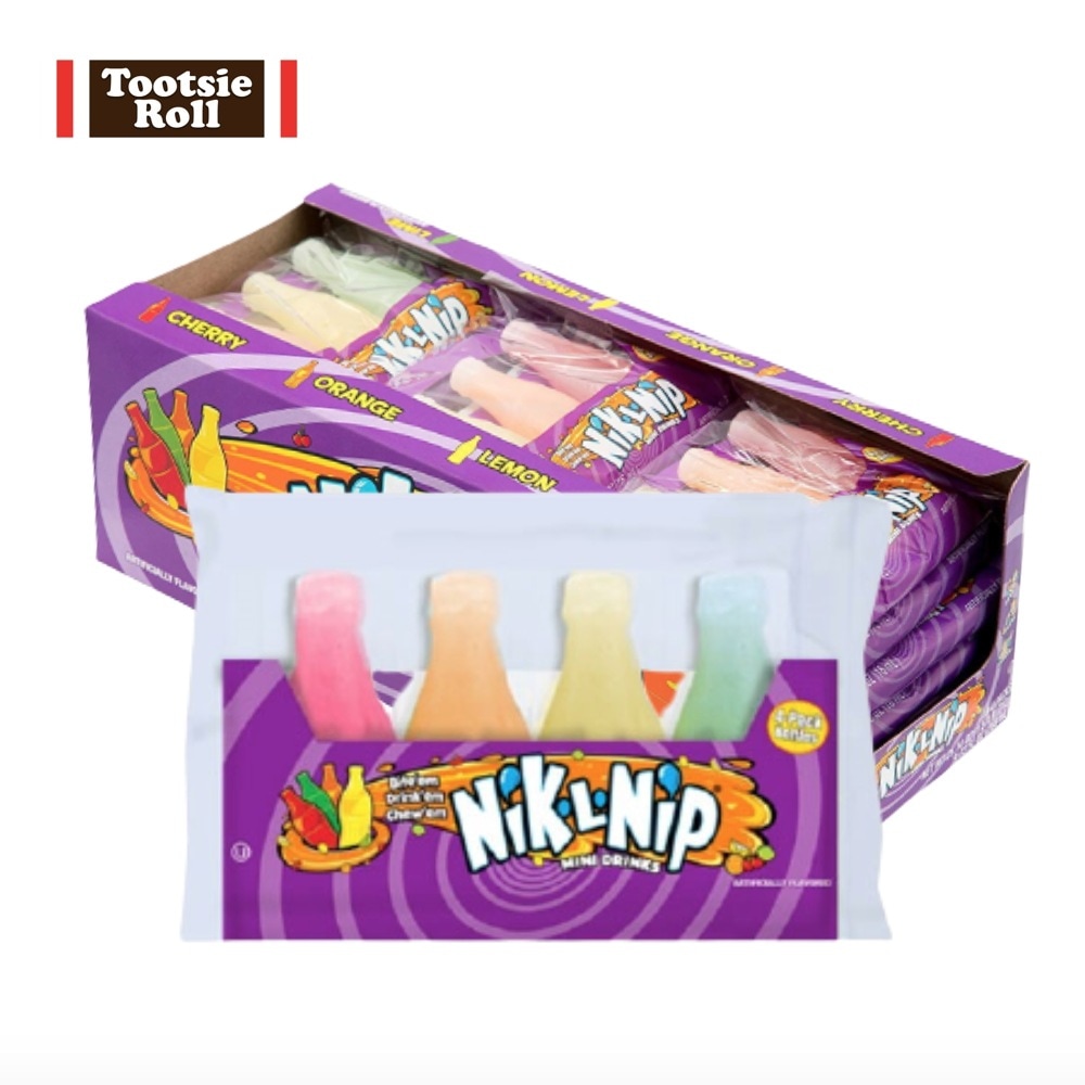 [Nik-L-Nip]ワックスボトルキャンディ4個入り 18パック（1箱） 6,048円